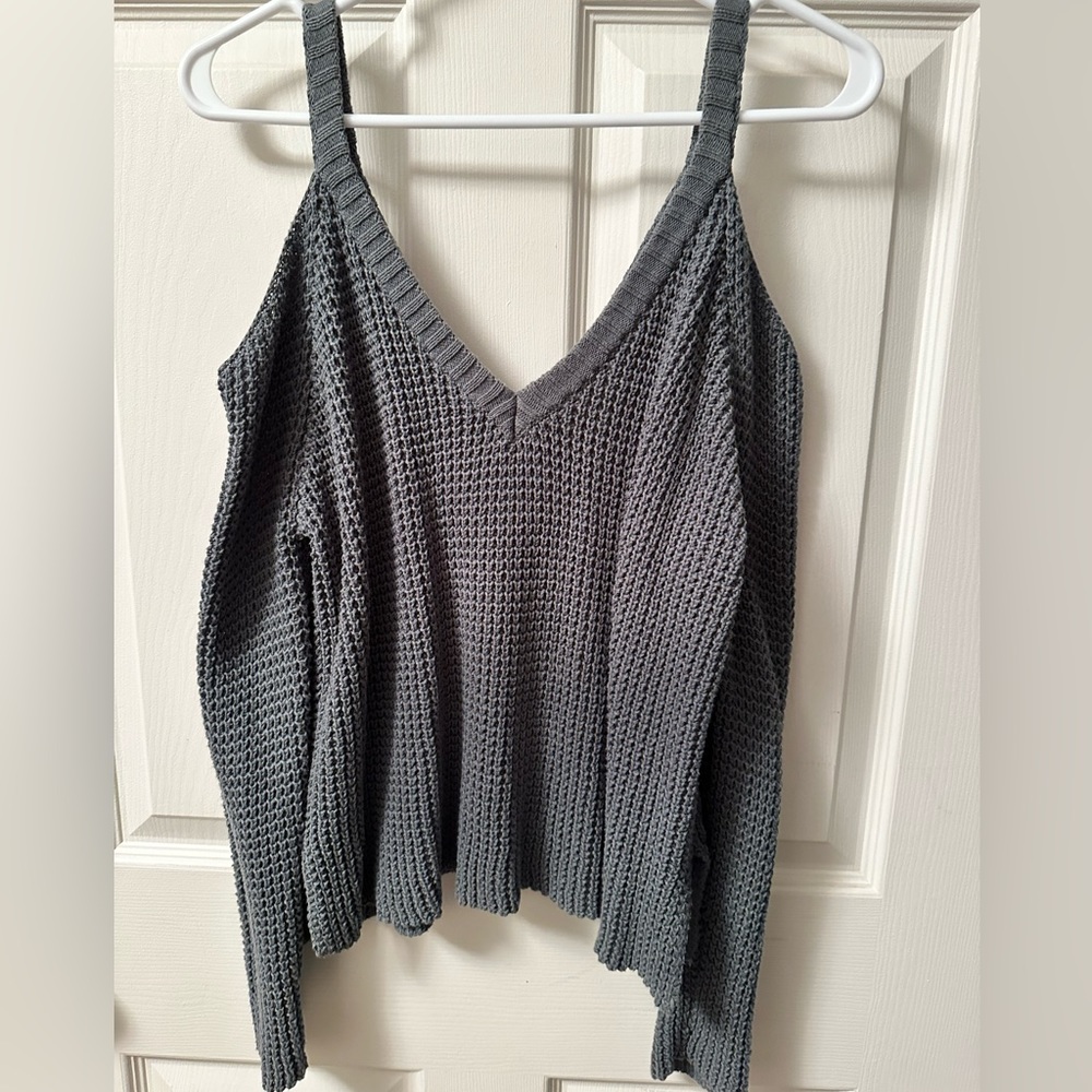 LA Hearts Cold Shoulder type sweater